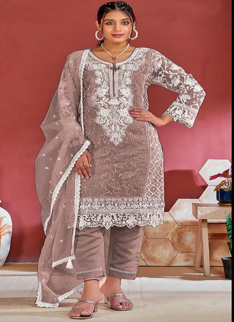 Bilqis B 157 Organza Pakistani Salwar Kameez Collection Catalog